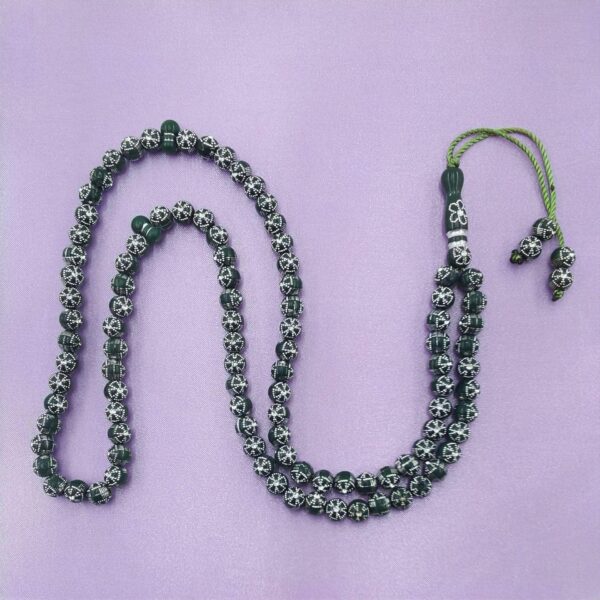 KOMI New 99 8-mile Acrylic Diamond-encrusted Rosary TASBEEH Prayer Bracelet