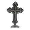 Cross Stand Cristian Crucifix Antique Finish Religious Figure Jesus Cross Crucifix Figurine Religious Gifts