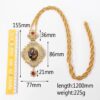 7d2bd1cec9ed57c3f68db70ac9a75b0c_He3b60fb4c4aa4e448c3d28611658bd8a0_avif=close&webp=close KOMI Long Sweater Chain Necklace Large Rhinestone Crown Virgin Mary Figures Oval Medal Pendant Necklaces for Women Wedding Gifts