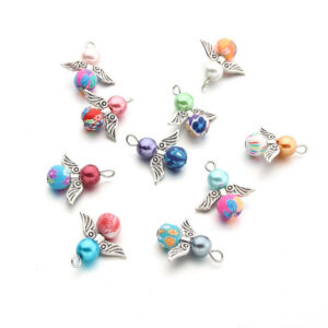 7d94d62e9e7fc6bc116f7b094afc052e_Hb7993940b04f4095ac89dc78c812e521D_avif=close&webp=close KOMI DIY Handmade Polymer Clay Beads Alloy Wings Glass Pearl Angel Pendants Accessories for Jewelry Making Wholesale 5pc/pack