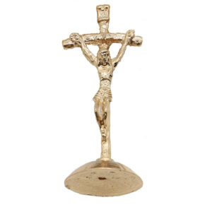 New Metal Catholic Religious Cross 8.1*3.5cm Jesus Statue Craft Decoration