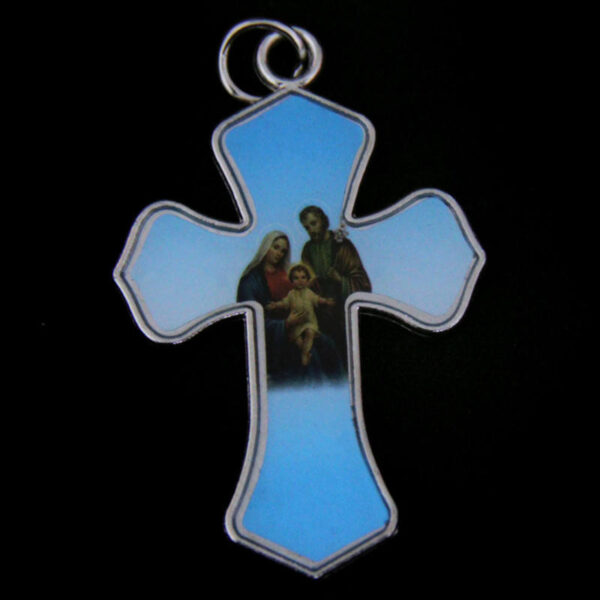 7f7f30f59525cdec11e67543469b8dee_Hd5758d23b8f8466e906e49b2ba6f4f60L_avif=close&webp=close KOMI Colored Maps Jesus Virgin Mary Portrait Cross Pendants Double Figure Maps Cross Charms for Religious Jewelry Accessories