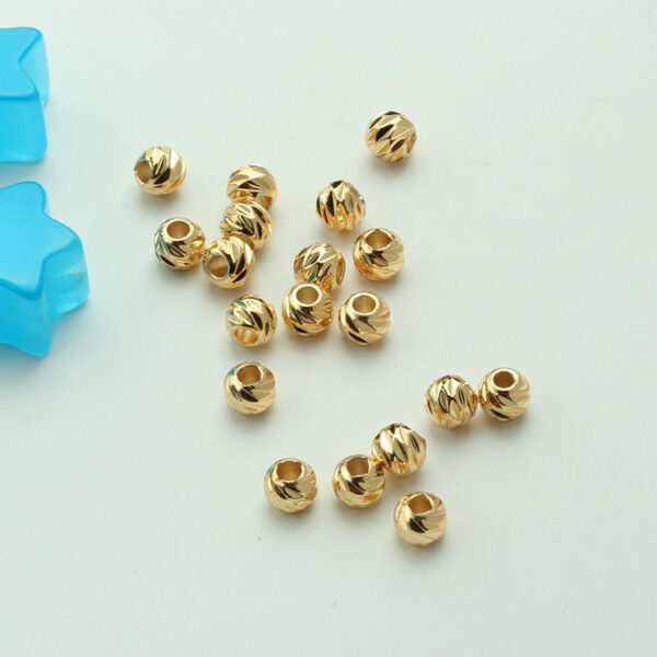 82097093f3bcabe48ea7883809f55c44_H6ab50a5e6ba748a3b11f760cd1c7db94X_avif=close&webp=close 14K/18K Gold 11 Knife Faceted Beads DIY Handmade Jewelry Gold Necklace Bracelet Beading Material Knife Cut Beads