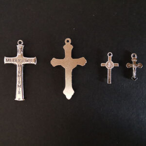 Komi Cross Rosary Pendant Accessories Jesus Alloy Cross Pendant