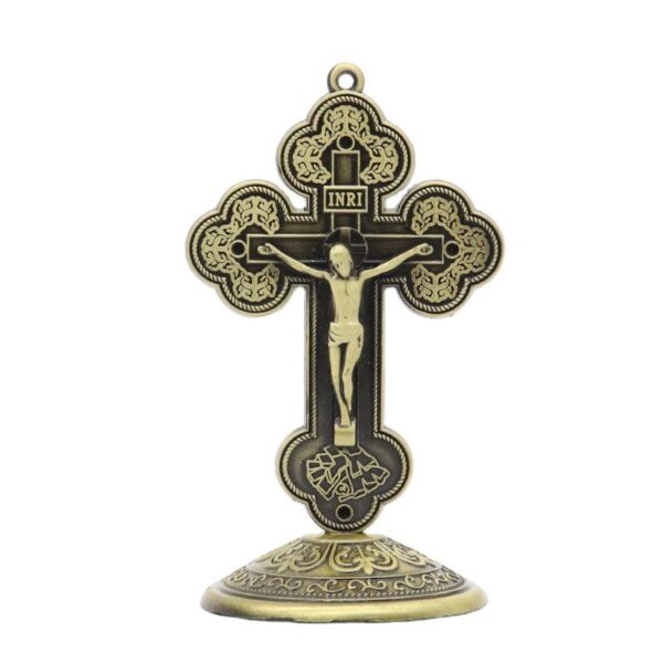 89198a5f098b434408068827ca0d5faa_H7e87e761331d4eaca84230d897cfdd2a5_avif=close&webp=close Metal Cross Crucifix Catholic Christian Bitter Catholic Jesus Eastern Orthodox Church Apostle Home Car Retro Religious Ornament