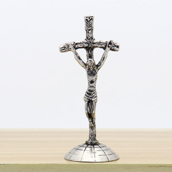 9097541c85e52dd940ba2c8b456b0607_Hc7a4b03caa004b35b929393e088a28dfT_avif=close&webp=close New Metal Catholic Religious Cross 8.1*3.5cm Jesus Statue Craft Decoration