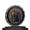 Komi 2024 New Religious Metal Commemorative Coin 3D Color Printing and Lacquered Commemorative Medallion