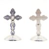 Christian Tabletop Unique Personalized Crucifix Metal Jesus Crucifix 8.5*5cm Standing Decoration Ornament Cross