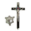 2024 Komi Big Cross Accessories Jesus Alloy Cross Pendant Catholic Charm Religious DIY Handmade Jewelry