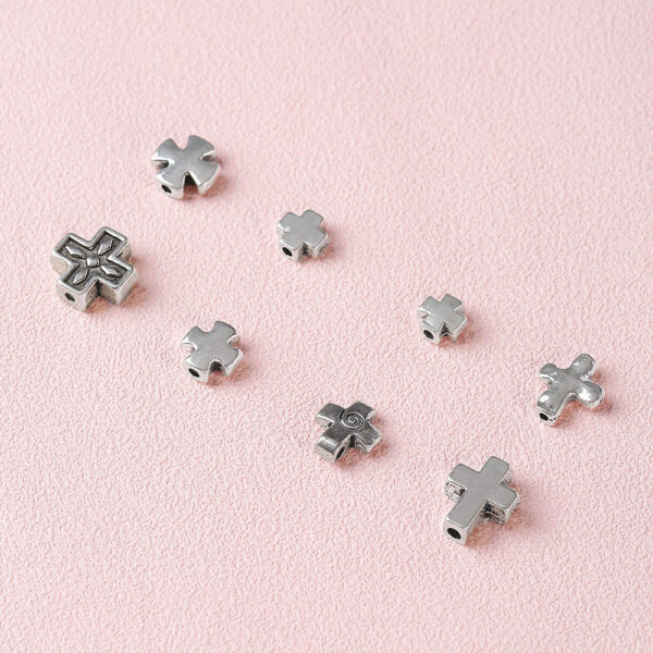 9bfcc4af82b957c9c4ba07c167033605_Hce6419adf9964bc9b53e7a5d78abd6c3N_avif=close&webp=close KOMI New Cross Bracelet Bead Alloy Diy Accessories Pendant Jewelry Pendant Accessories