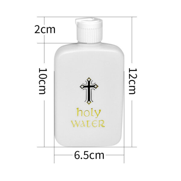 H1933be24f44a4edba7792c0392b3c2e44 Komi Wholesales Religious Supplies Plastic Cross Easter Flip Top Cap Holy Water Bottle Plastic Crafts