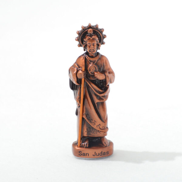 Religious Metal Ornaments Statue of the San Judas Sculpture Different Colors Car Home Church Decoration Ornaments RN-275
