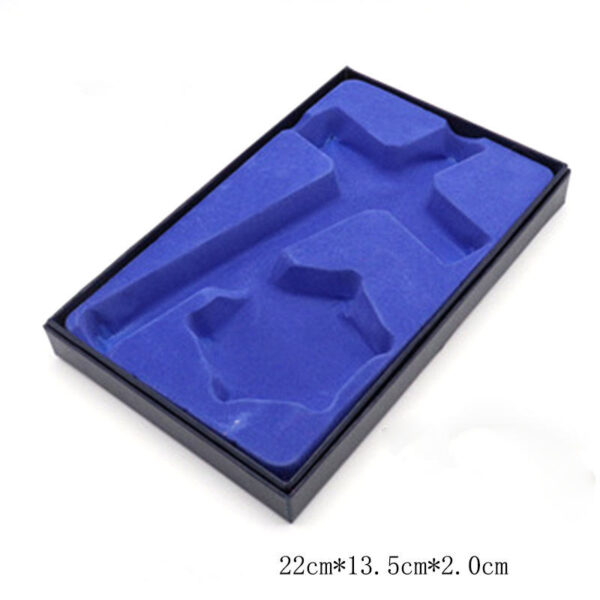 H2100c8e71a434d51b3378a1a2be249eb3 KOMI Arts and Crafts Decoration Box up and Down Open Religious Blue Color Box