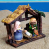 H21b78929f7b547cda2dc47073042a50fp KOMI Hot Sale of a Family Jesus Birthplace Manger Group Sand Figure Resin Crafts