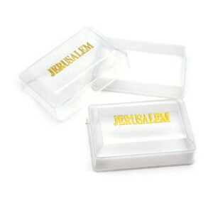 H2ccb87b9cddc4c1f8efb6ff114207f6ff 4.5*6.5 Rectangular Plastic Box Religious Rosary Jewelry Jesus Pattern Packaging Box Gift Box Custom