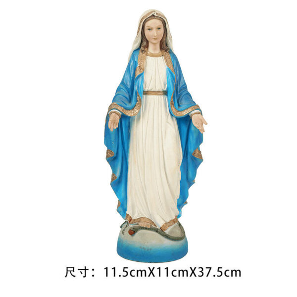 KOMI Religious Resin Crafts Classical Portrait Decoration Christmas Gift Easter Decoration