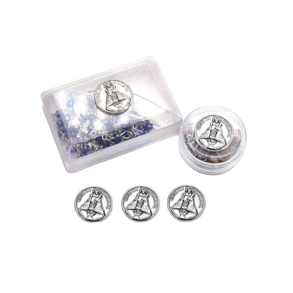H31a7d6e6744f4a33a1066ef98a7a8c9cd Komi Plastic Rosary Jewelry Box for Religious Jewelry Metal Metal Icon Plastic Box Rosary Packaging Gift Box(No Rosary)