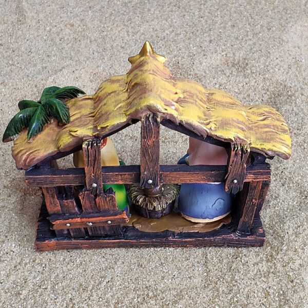 H356e1d46c7be48c1b5cb43fb09f95168c KOMI Hot Sale of a Family Jesus Birthplace Manger Group Sand Figure Resin Crafts