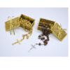 H3710796b493c460fac589ac8fac191efl KOMI Religious Rosary Necklace Bracelet Gift Box Wedding Gift Box with Bow Cross Accessory Plastic Jewelry Box for Gifts Packing