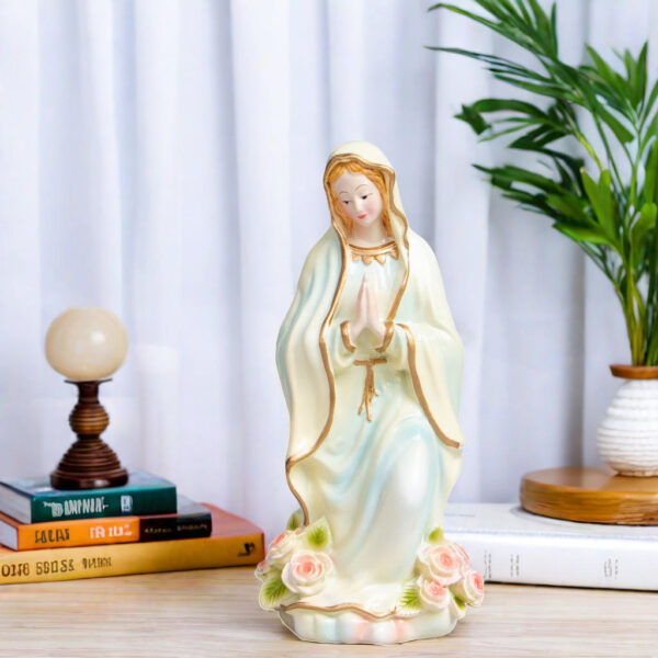 H41091f44669944369a7992a6ab4e6e7ez KOMI Hot Selling Madonna Decoration Study Living Room Tabletop Decoration Supplies Festive Decoration Crafts