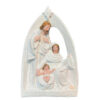 H463ce999c970409aaabe8fe0f0d178a2E KOMI Christmas Polyresin Manger Nativity Craft Religion Holy Family Resin Craft Gift Joseph Mary Jesus in Manger Home Decoration