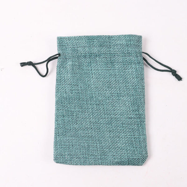 H4be2bc96bd44437281062145f8b3cecdE Komi Multi-size Drawstring Mouth Linen Bag Jewelry Gift Packaging Storage Bag Spot Wholesale