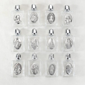 H582491ddad6c494e9e56a5d0d6f91131n KOMI New Design Silver Rosary Crystal Glass Alloy Water Bottle Container Ornaments