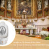 Personalized Ceramic Jesus Christ Religious Catholic Wholesale Pics Pattern Hanging Holy Water Font