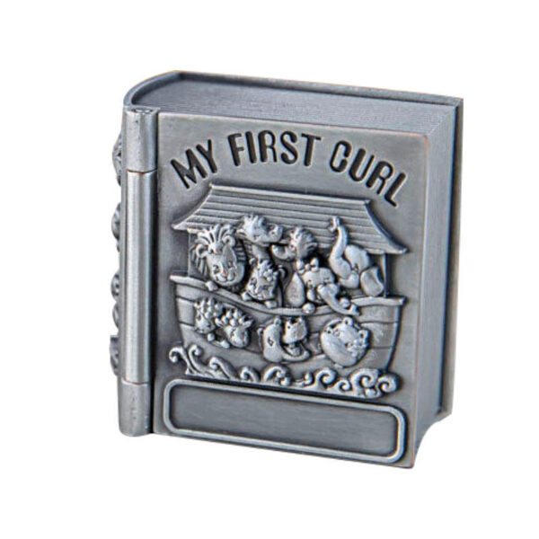 H5d0ed081b01845ea950a242e1e3b1934b KOMI Metal High-grade Creative Baby Hair Baby Teeth Collection Box Baby Hair Tooth Collection