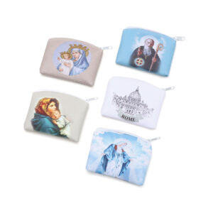 H6324fe4ec8964c04bf645643ec41fba6J Religious Rose Bag Packaging Rosary Jewelry Cloth Bag Double-sided Printing Pattern Packaging Gift Bag Wholesale