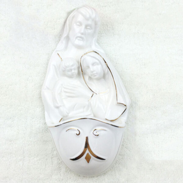 H6741c55d37944db0b6b8f7e642776cads KOMI Ceramic Heart of Jesus Figurine and Holy Family Statue for Home Decoration Craft Gift for Party Birthday Gifts