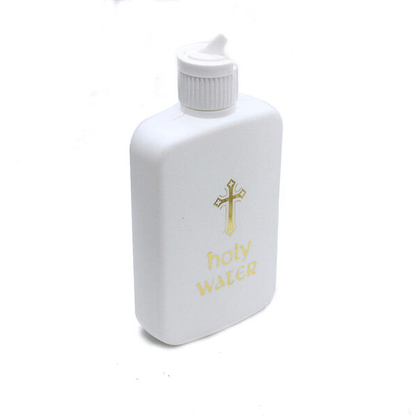 H705371f606144f92852f969952eeddafk Komi Wholesales Religious Supplies Plastic Cross Easter Flip Top Cap Holy Water Bottle Plastic Crafts