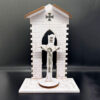 KOMI New Design Led Elaborately Carved Empty Cross Ornaments