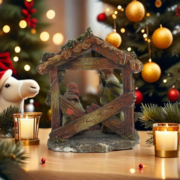 KOMI New Christmas Manger Group Creative Home Living Room Decoration Craft