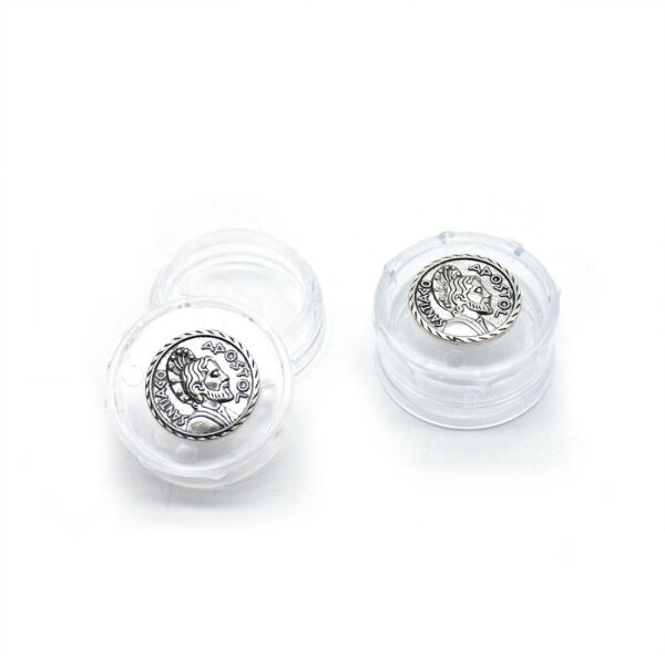 H86141a345b33459a9a90457d1957aacf2 KOMI 1.8x3.6cm Santiago Rosary Box First Communion Rosary Necklace Jewelry Gift Box Mini Plastic Empty Box with Metal Sheet