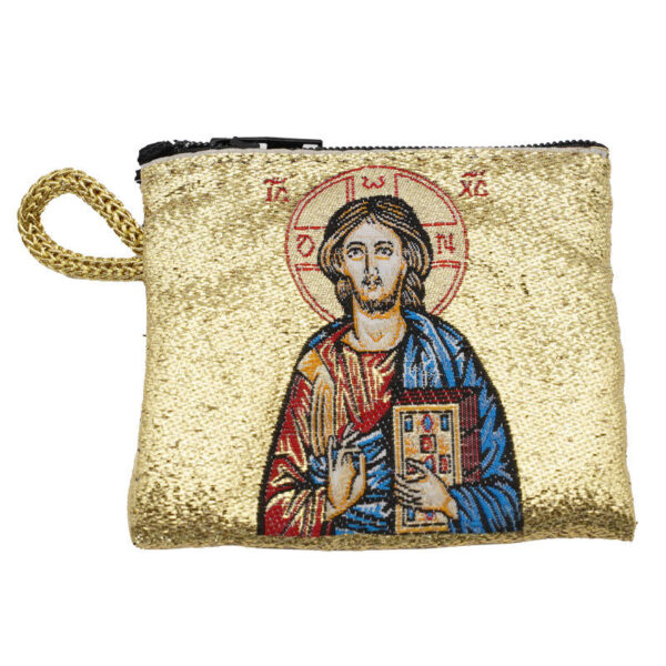 H8b940814a3154a97b172fceb6a14f8b48 KOMI Religious Portrait Rosary Pouch Bag Multiple Christian Figures Cotton Cloth Rosary Storage Bag for Prayer Birthday Gifts