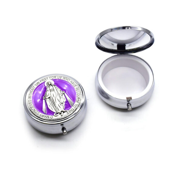 KOMI High-end Communion of St. Benedict Rosary Gift Box Metal Box Packing Box