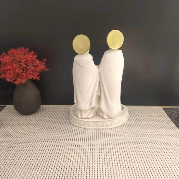 KOMI Holy Family Candles Resin Decoration Exquisite Christmas Easter Gift