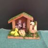 KOMI New Jesus Cabin Birth Manger Set Gift Christmas Decorations