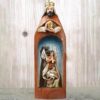 Hdb4706e6e97e4ac7ad28918ca22fed126 KOMI Religious Church Madonna Portrait Series Three Wise Men Birth Set Resin Handicraft Decoration