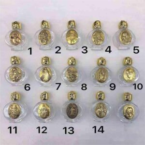 He1c44c3a53914ad6be9510fd8482bf86k New Portable Rose Optional Patternsl Crystal Glass Alloy Relief Icon Travel Special Holy Water Bottle Catholic Holy Object