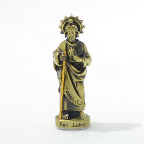 Religious Metal Ornaments Statue of the San Judas Sculpture Different Colors Car Home Church Decoration Ornaments RN-275