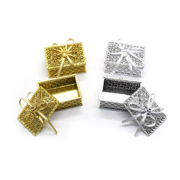 He6fb21b9e48c404d98f0fb35b34d2932k KOMI Religious Rosary Necklace Bracelet Gift Box Wedding Gift Box with Bow Cross Accessory Plastic Jewelry Box for Gifts Packing