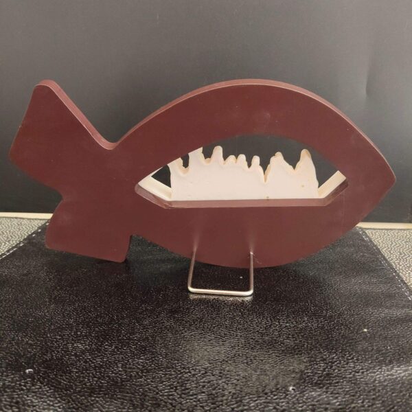 KOMI Fish the Last Supper Dinner Decoration Exquisite Resin Home Table Religious Dinner Decoration