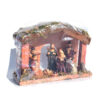 KOMI New Nativity Manger with Christmas Decorations Manger House Characters Holiday Home Decoration
