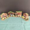 KOMI New Jesus Cabin Birth Manger Set Gift Christmas Decorations