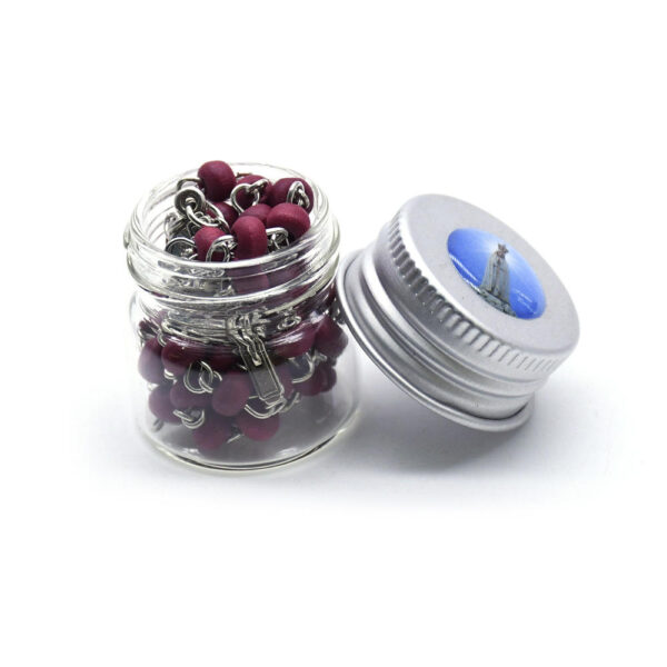 Hf72263120a01446caa987e922756ca90S KOMI Baptism Rosary Holy Glass Bottle Mini Rosary Bracelet Necklace Bottles Empty Jewelry Gift for Gifts Packing(No Rosary)