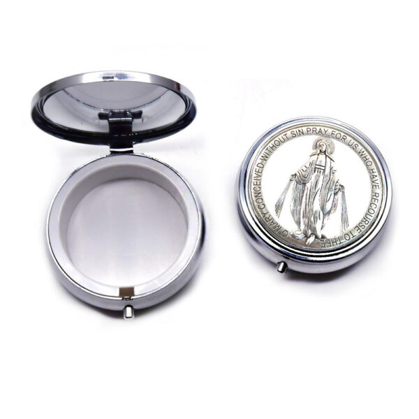 KOMI High-end Communion of St. Benedict Rosary Gift Box Metal Box Packing Box