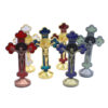 2024 Hot Selling Religious Car Home Set Table Drip Oil Cross Decoration Office Home Accessories Wholesale