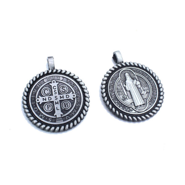 a60de8d0d8204dfd324e58e7234b424d_Hcea7e0c1a1fc47388bd62de592c73a81W_avif=close&webp=close 2024 New Christian Religious St. Benedict Exorcism Catholic Church Italian Relics Cross Jewelry Accessories Pendant